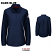 Dark Blue - Bulwark QT15 Women's Comfort Knit Polo - iQ Series Flame Resistant #QT15DB