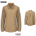 Khaki - Bulwark QT15 Women's Comfort Knit Polo - iQ Series Flame Resistant #QT15KH