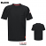 Black - Bulwark QT30 Men's Comfort Knit T-Shirt - iQ Series Flame Resistant Short Sleeve #QT30BK