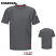 Charcoal - Bulwark QT30 Men's Comfort Knit T-Shirt - iQ Series Flame Resistant Short Sleeve #QT30CH