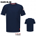 Dark Blue - Bulwark QT30 Men's Comfort Knit T-Shirt - iQ Series Flame Resistant Short Sleeve #QT30DB