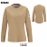 Khaki - Bulwark QT31 Women's Comfort Knit T-Shirt - iQ Series Flame Resistant Long Sleeve #QT31KH