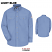 Light Blue - Bulwark SLU2 Men's Dress Uniform Shirt - Midweight Flame-Resistant #SLU2LB