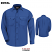 Royal Blue - Bulwark SND6 Men's Uniform Shirt - Nomex IIIA Product management #SND6RB
