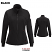 Black - Bulwark SEZ3 Women's Zip-Up Jacket - Fleece Flame-Resistant #SEZ3BK