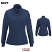 Navy - Bulwark SEZ3 Women's Zip-Up Jacket - Fleece Flame-Resistant #SEZ3NV