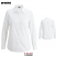 White - Edwards 5246 Women's Poplin Blouse - Long Sleeve Comfort Stretch #5246-000