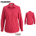 Teaberry - Edwards 5246 Women's Poplin Blouse - Long Sleeve Comfort Stretch #5246-708