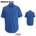 French Blue - Edwards 1231 Men's Poplin Shirt - Short Sleeve Comfort Stretch #1231-061