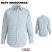 Navy Microcheck - Edwards 1316 Men's Broadcloth Shirt - Comfort Stretch #1316-920