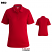 Red - Edwards 5579 Women's AirGrid Mesh Polo - Snag-Proof #5579-012