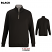 Black - Edwards 3442 Unisex Quarter-Zip Performance Pullover #3442-010