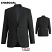 Charcoal - Edwards 3650 Men's Redwood & Ross Coat - Signature Suit #3650-019