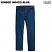 Rinsed Indigo Blue - Dickies Men's Industrial Relaxed Fit Jeans #CR393RB