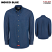 Indigo Blue - Dickies WL30 - Men's Work Shirt - Long Sleeve Denim #WL30RB