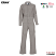 Gray - Topps Men's Nomex 4.5 oz Unlined Coveralls #CO07-5530