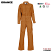 Orange - Topps Men's Nomex 6.0 oz Unlined Coveralls #CO07-5640