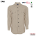 Tan -Topps Men's Nomex Snap-Front Long Sleeve Shirt #SH15-5550
