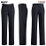 Navy - Edwards 8540 - Women's Utility Pant - EZ Fit Chino Flat Front #8540-007