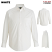 White - Edwards 1354 - Men's Essential Shirt - Broadcloth Long Sleeve #1354-000