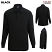 Black - Edwards 1567 - Men's Tactical Polo Snag-Proof #1567-010