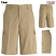 Tan - Edwards 2438 - Men's Utility Short - Chino Cargo #2438-005