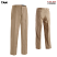 Tan - Edwards 2634 - Men's Dress Pant - Microfiber Pleated Front #2634-005