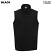 Black - Edwards 3425 - Men's Vest - Soft Shell #3425-010