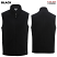 Black - Edwards 3455 - Men's Vest - Microfleece #3455-010