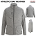 Athletic Gray Heather - Edwards 3460 - Men's Jacket - Knit Fleece Sweater #3460-113