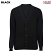 Black - Edwards 4080 - Unisex Cardigan - V-Neck Jersey Knit Cotton #4080-010