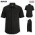 Black - Edwards 4283 - Men's Sorrento Shirt - Power Stretch Tech #4283-010