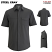 Steel Gray - Edwards 4283 - Men's Sorrento Shirt - Power Stretch Tech #4283-079