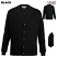 Black - Edwards 4350 - Unisex Jersey - Knit Acrylic Cardigan with pockets #4350-010