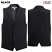 Black - Edwards 4496 - Men's Essential Vest - Dress Lapel #4496-010
