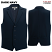 Dark Navy - Edwards 4496 - Men's Essential Vest - Dress Lapel #4496-017