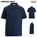 Vintage Navy - Edwards 4891 - Men's Service Shirt - Essential Zip-Front #4891-411
