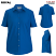 Royal Blue - Edwards 5356 - Ladie's Blouse - Essential Broadcloth #5356-041