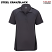 Steel / Gray - Edwards 5513 - Women's Polo - Ultimate Snag-Proof Color Block #5513-972