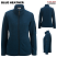 Blue Heather - Edwards 6460 - Women's Jacket - Sweater Knit Fleece #6460-428
