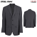Steel Gray - Edwards 3760 - Redwood & Ross Men's Suit Coat - Washable Intaglio #3760-079