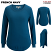 French Navy - Edwards 7051 - Women's Tunic Sweater - Scoop Neck #7051-424