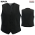 Black - Edwards 7633 - Women's Signature Vest - Wool Blend High Button Redwood & Ross #7633-010