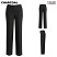 Charcoal - Edwards 8531 - Women's Signature Dress Pant - Redwood & Ross Flat Front EZ Fit #8531-019