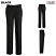 Black - Edwards 8537 - Women's Utility Pant - Chino Flat Front #8537-010