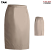 Tan - Edwards 9732 - Women's Straight Skirt - Microfiber #9732-005