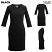 Black - Edwards 9935 - Women's Dress - Ponte Sheath #9935-010
