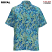 Royal - Edwards 1032 - Unisex Shirt - Tropical Leaf Print Camp #1032-041