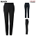 Black - Edwards 2535 - Men's Redwood & Ross Dress Pant - Slim Fit Flat Front Synergy #2535-010