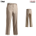 Tan - Edwards 8532 - Women's Dress Pant - Microfiber Easy Fit Flat Front #8532-005